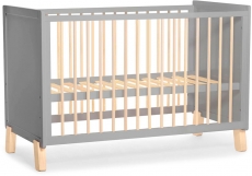 Детская кроватка Kinderkraft Nico Gray